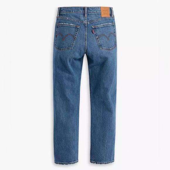 Levi’s | Women’s medium blue Premium Wedgie buttonfly jean front/back pockets 26 - Picture 13 of 16